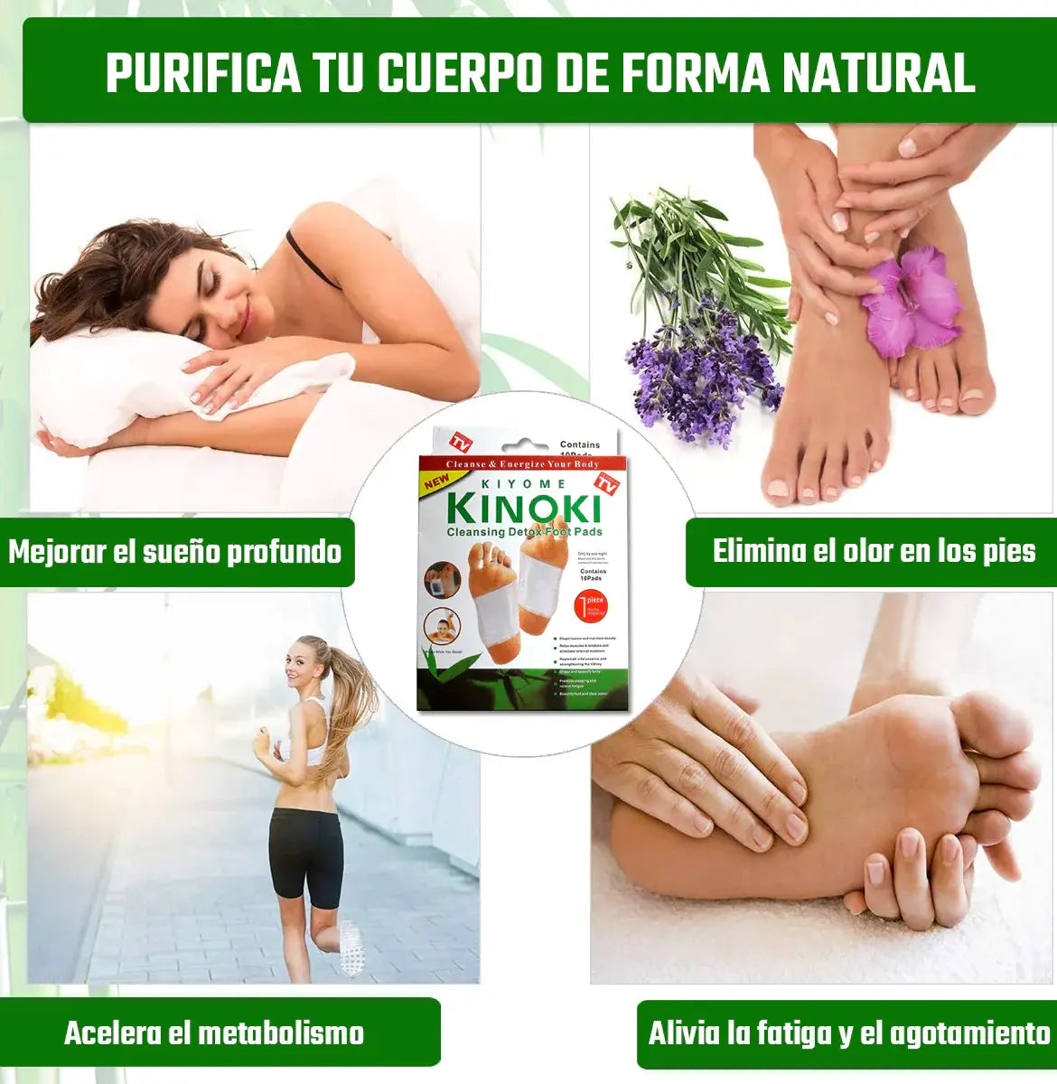 PARCHES DESINTOXICANTES | Solución natural para desintoxicar tu cuerpo! COMPRE 1 E LEVATTÉ 10 UNIDADES