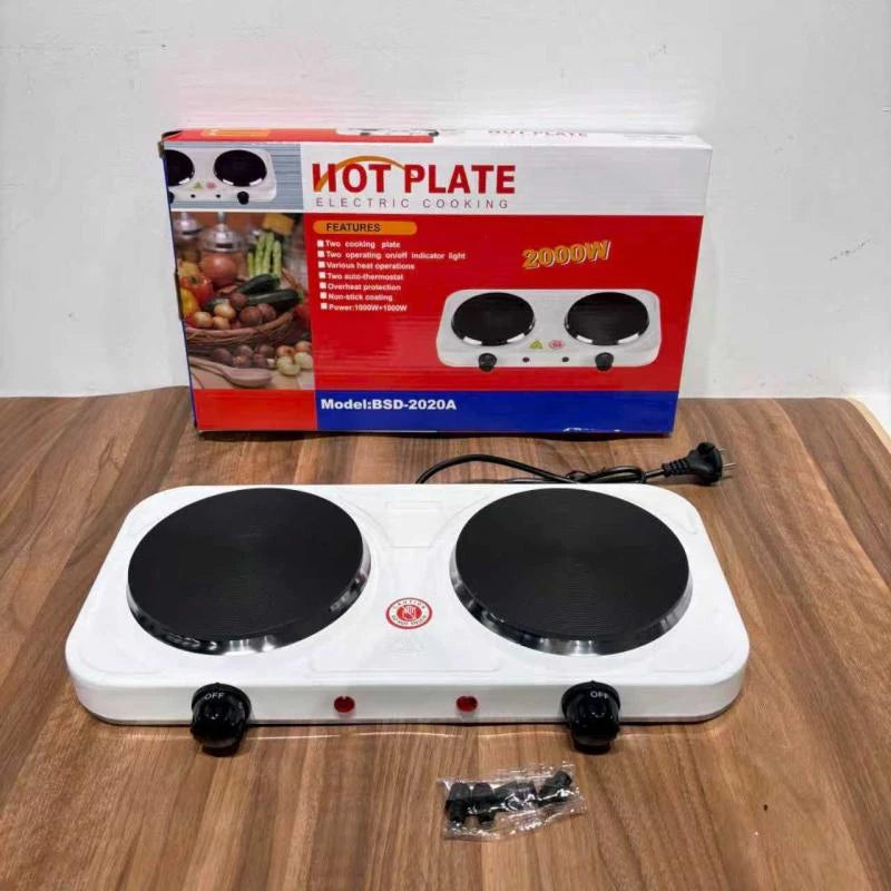 Cocina Eléctrica Doble Hornilla