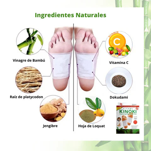 PARCHES DESINTOXICANTES | Solución natural para desintoxicar tu cuerpo! COMPRE 1 E LEVATTÉ 10 UNIDADES